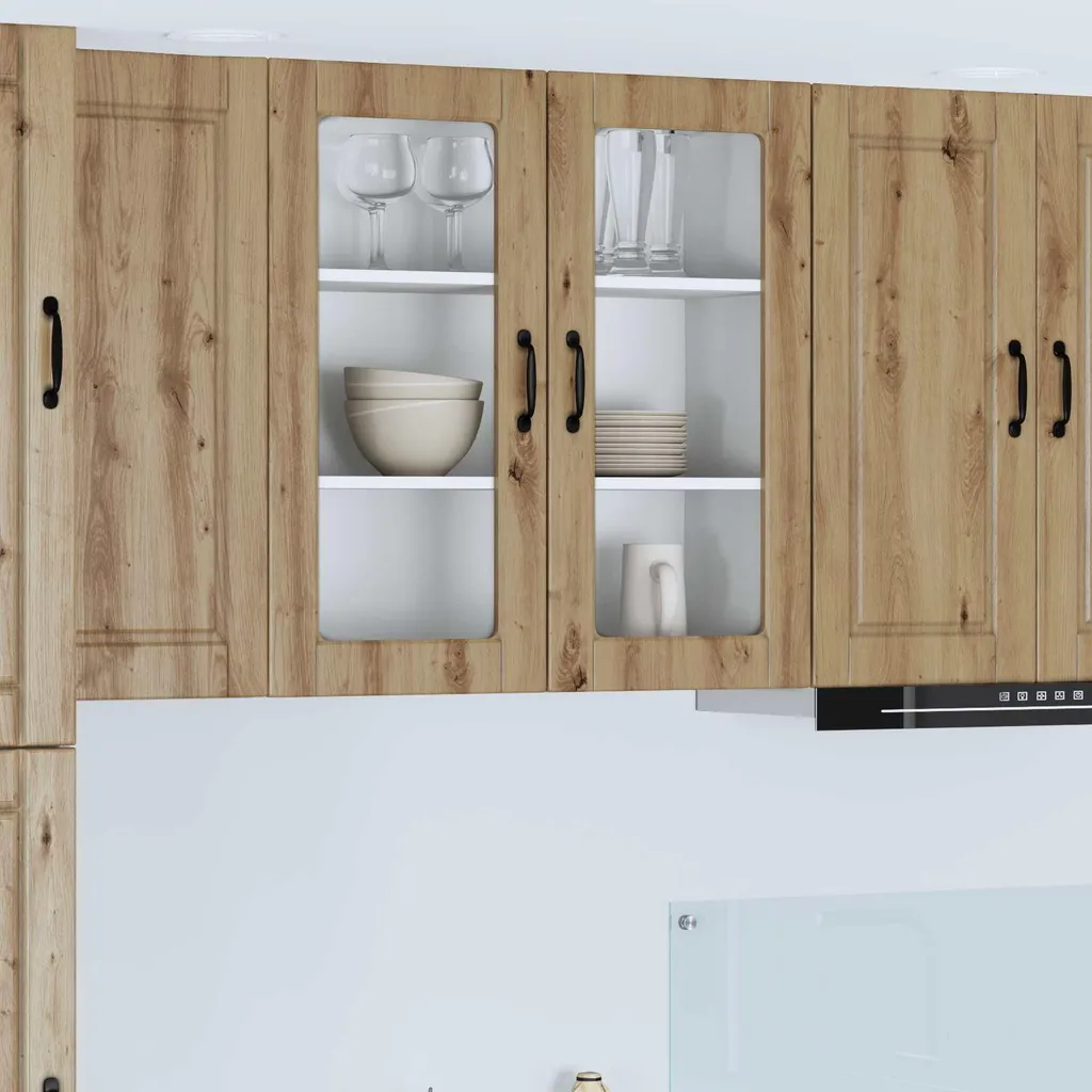 Armadietto Cucina vidaXL 80x80 Artisan Oak - Kit Montaggio Facile