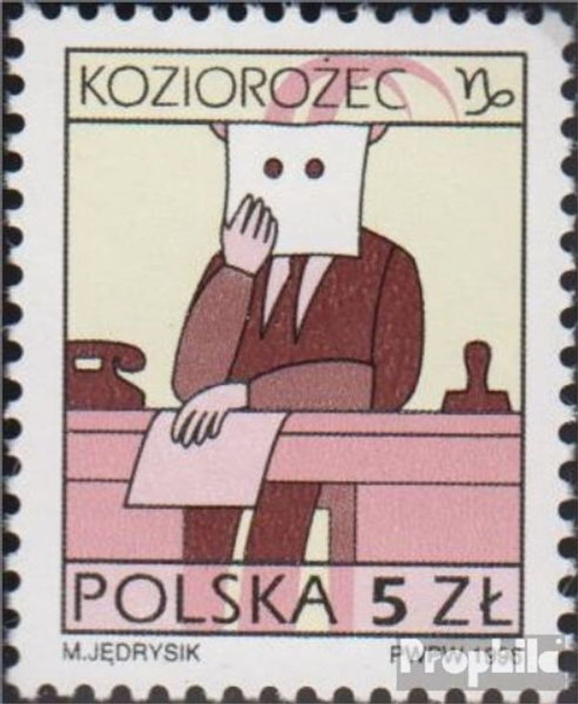 Briefmarken Polen 1996 Mi 3609x (kompl.Ausg.) postfrisch Tierkreiszeichen