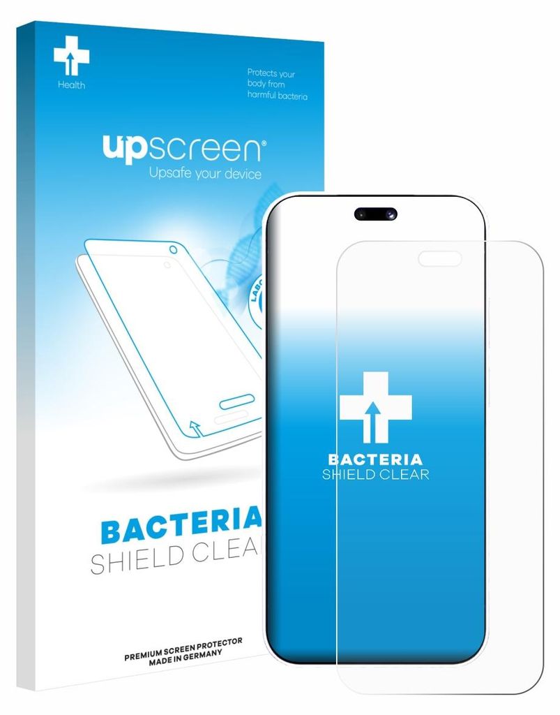 upscreen Schutzfolie für Huawei Nova 15 Pro Displayschutz Displayschutzfolie Folie Klar antibakteriell