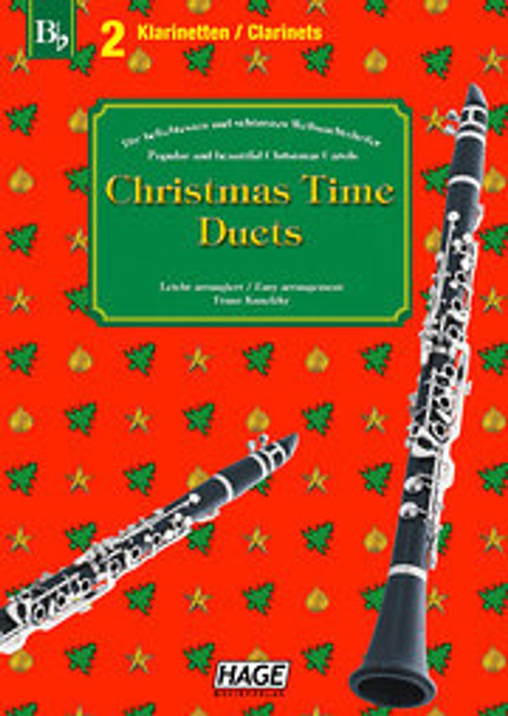 Christmas Time Duets, für 2 Klarinetten
