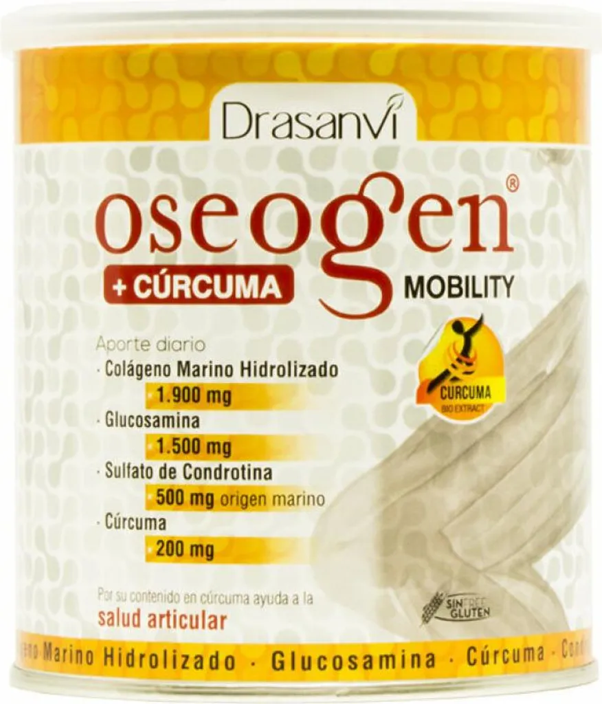 Oseogen Movility Drasanvi Curcuma 300g - Poudre Haute Solubilité Or