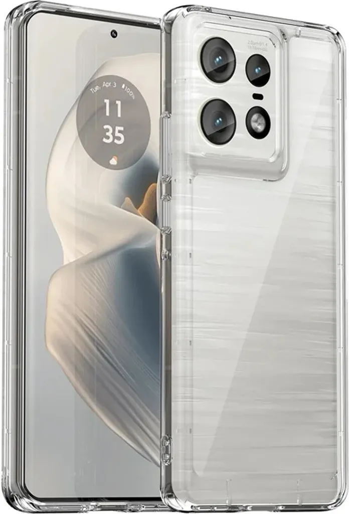 Custodia Anti-Ingiallimento Motorola Edge 50 Pro - Phonesta Hybrid