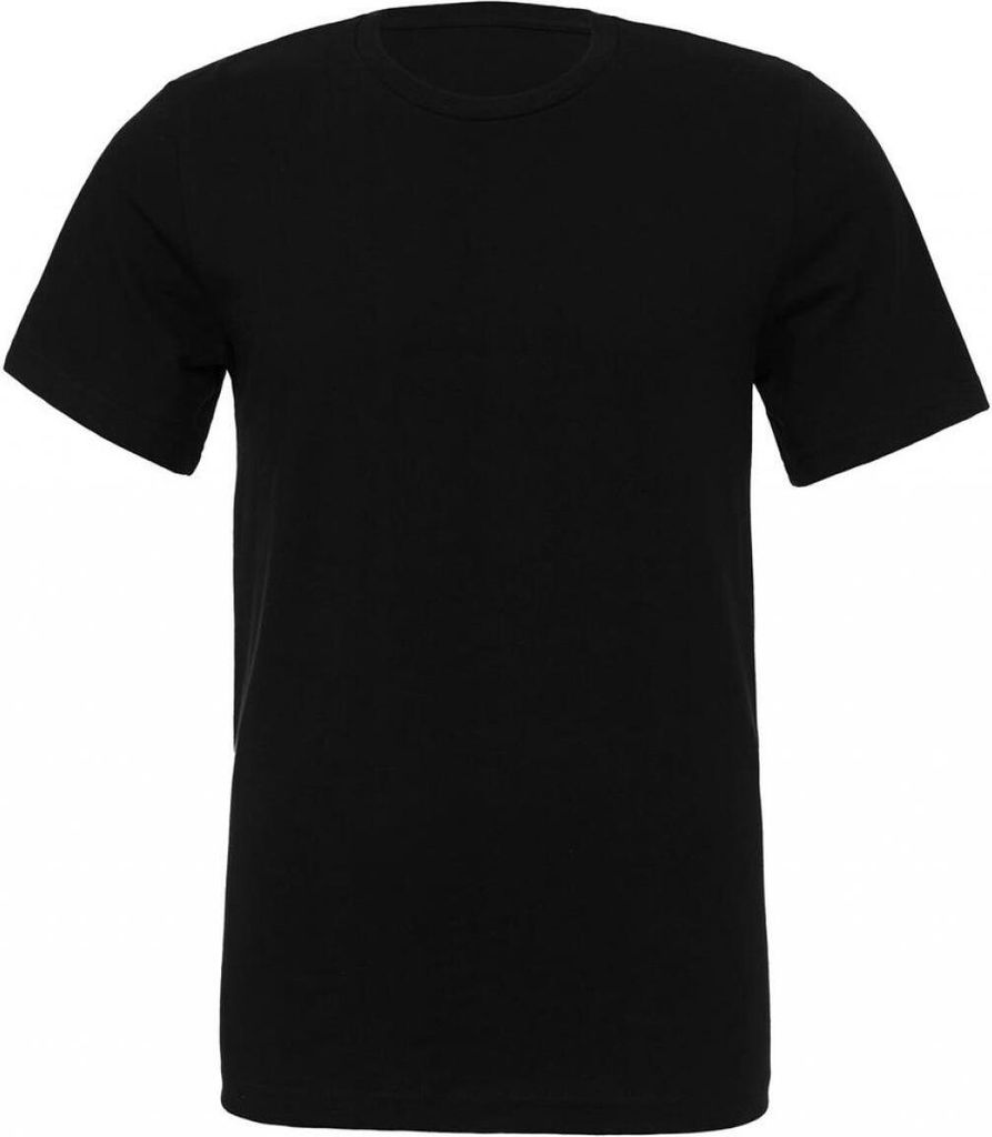 Bella 3001 | Uni Jersey Short Sleeve T-Shirt - Farbe: Vintage Black - Größe: XL