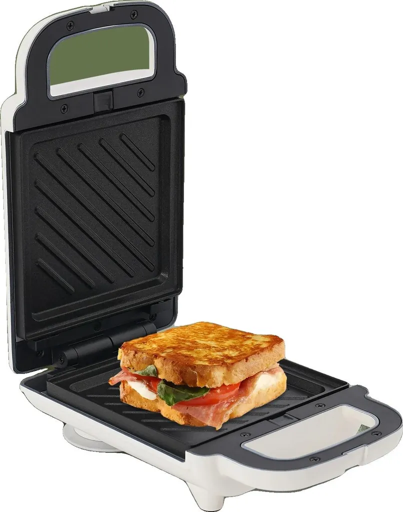 Machine à croque-monsieur électrique compacte 650W - Cuisson Rapide