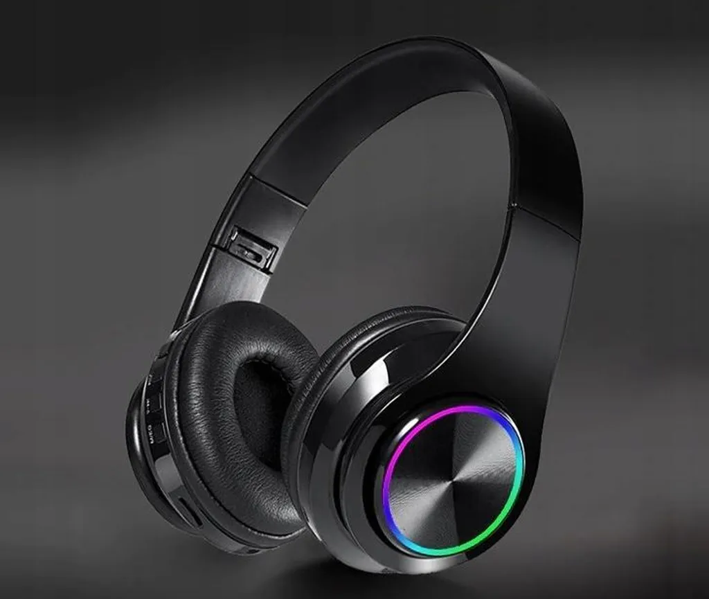 Casque Audio Bluetooth Circum-aural Pliable avec Micro pour Smartphone - 5