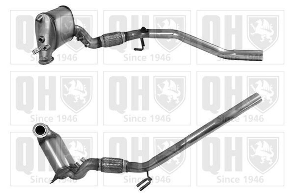 QUINTON HAZELL QDPF11118 Dieselpartikelfilter DPF Rußpartikelfilter für VW Golf V Schrägheck (1K1) Abgasanlage Diesel