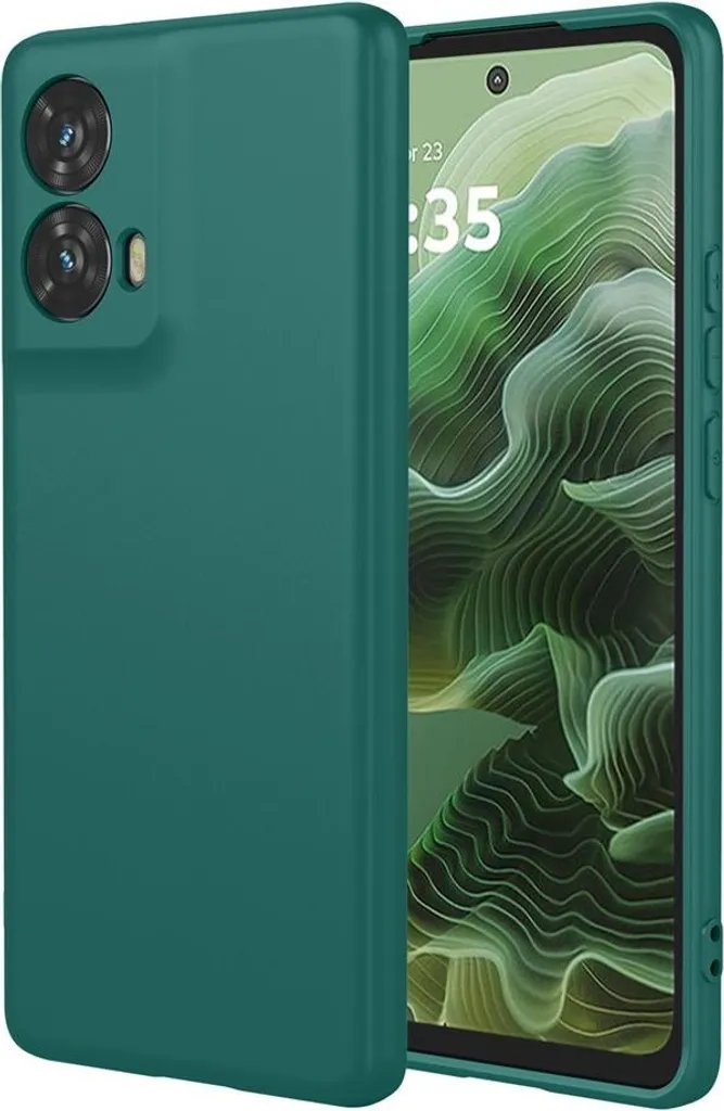 Cover Motorola G35 Verde Scuro - Phonesta Soft Silk Touch Edition