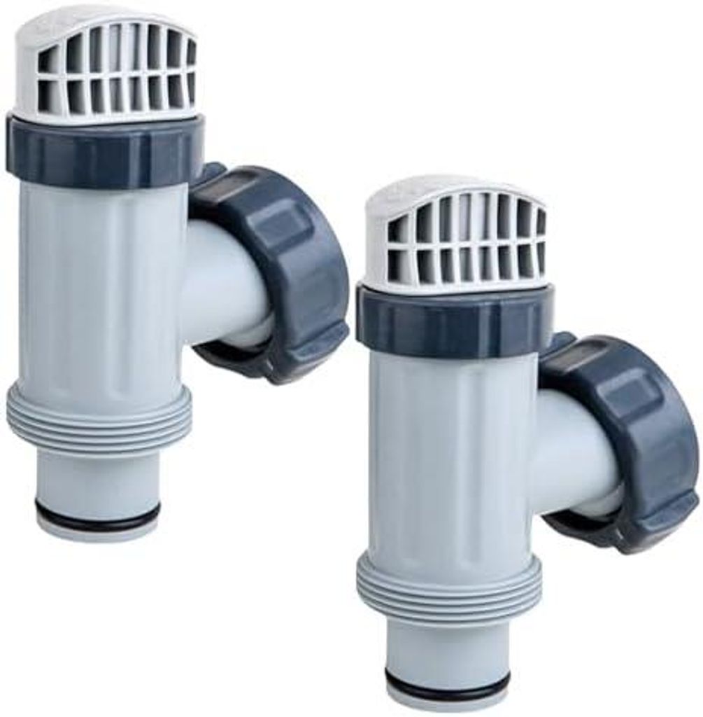 Pool Plunger Ventil Schlauchverbinder, Pool Kolbenventil Pool Ersatzteile,Pool Zubehör für Intex Filterpumpe 28635EG 28633EG,Absperrventil für o...