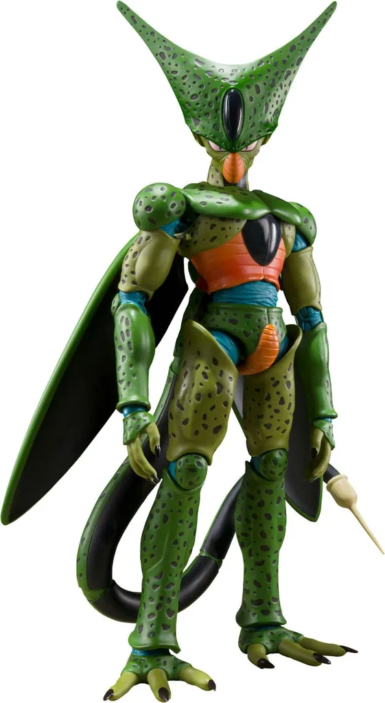 S.H. Figuarts Cell First Form Dragon Ball Z : Figurine Articulée 17 cm