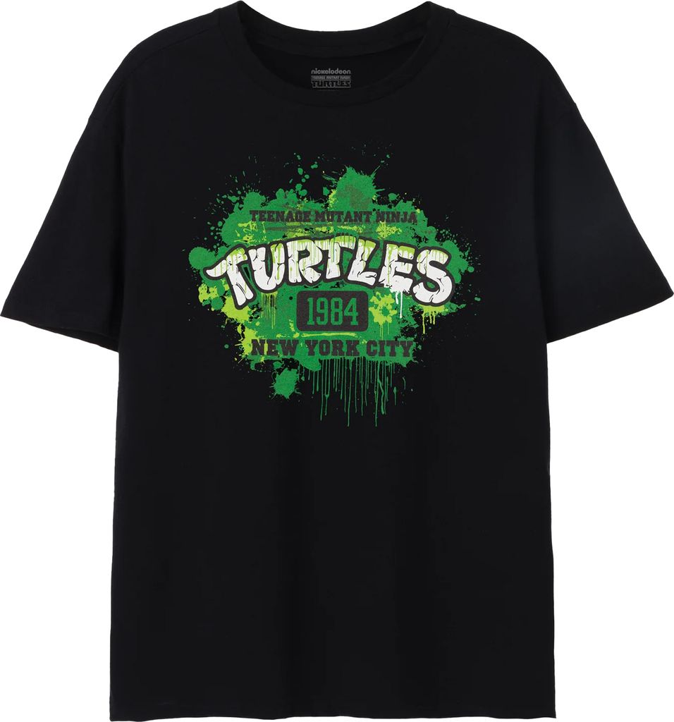 Teenage Mutant Ninja Turtles - "1984 New York City" T-Shirt für Herren NS7763 (L) (Schwarz)