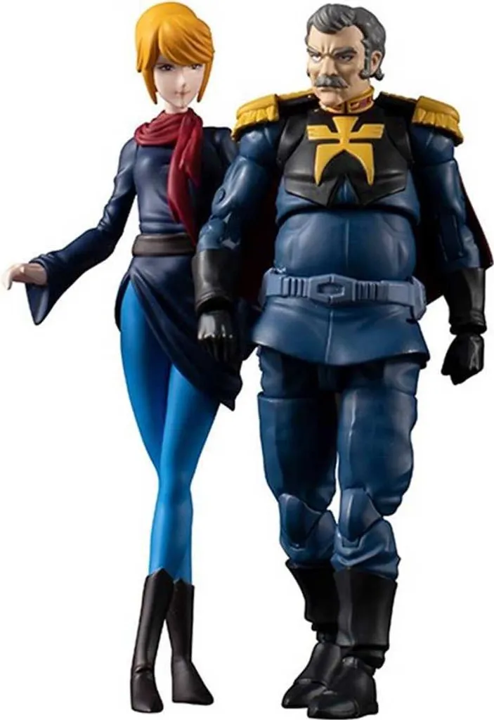 Duo Figurines Ramba Ral Crowley Hamon Megahouse Zeon Haute Finition