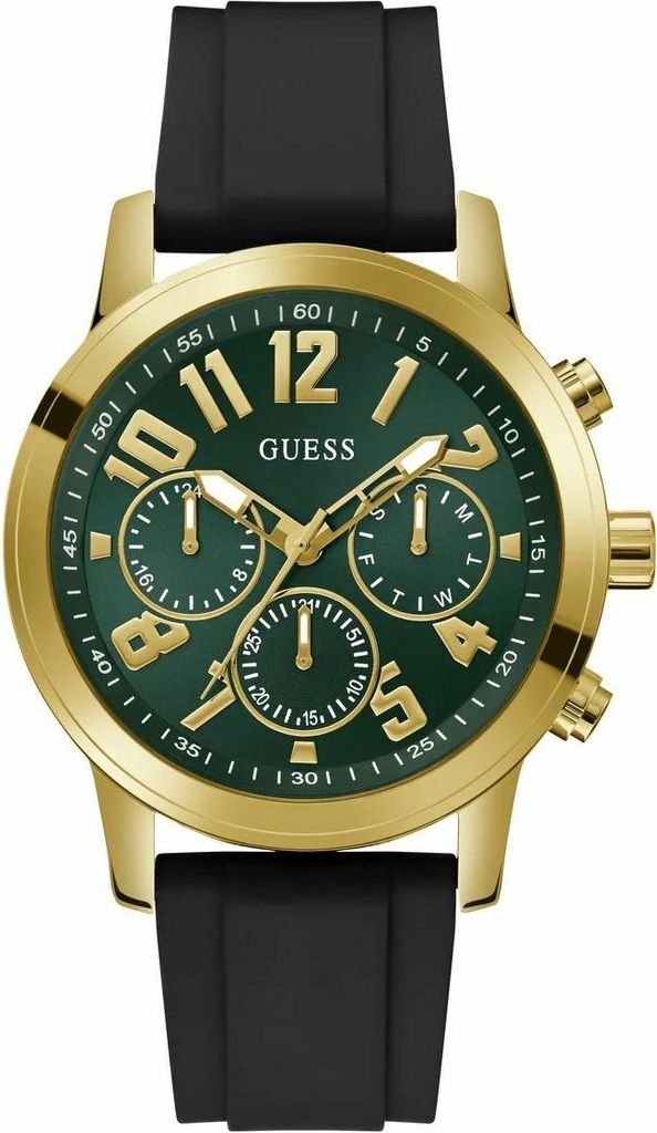 Pánske náramkové hodinky Guess čierno-zelené Parker Obrázok produktu 