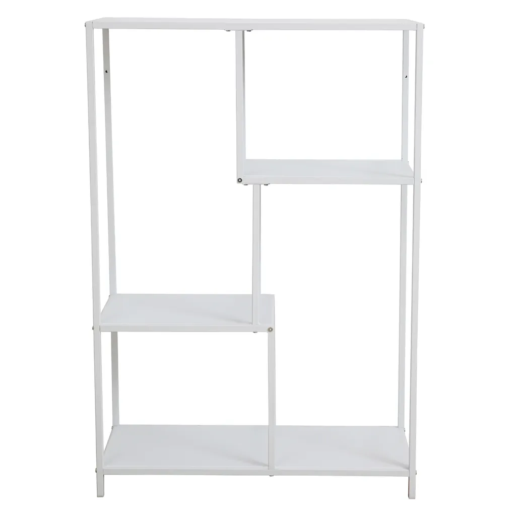 Bibliothèque Métal Blanc : Solution de Rangement Stable et Durable - 2