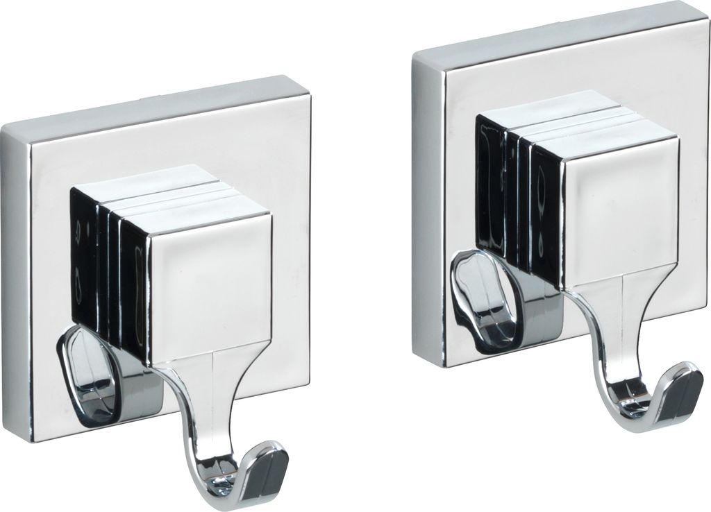 WENKO Wand Haken Garderobe Halter Kleider Edelstahl Bad Produktbild 