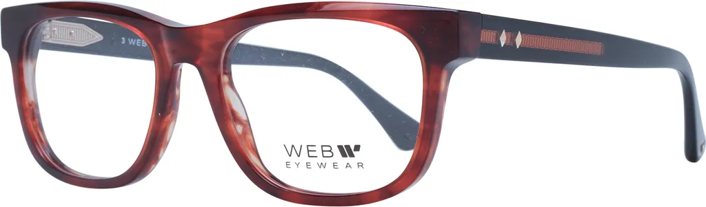 Web WE5422 047 Light Brown 54/18/150 - Occhiali da Vista Uomo Eleganti