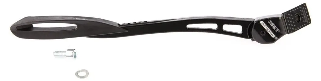 Stationner son vélo en sécurité : Béquille Esge réglable 24-28 Noir