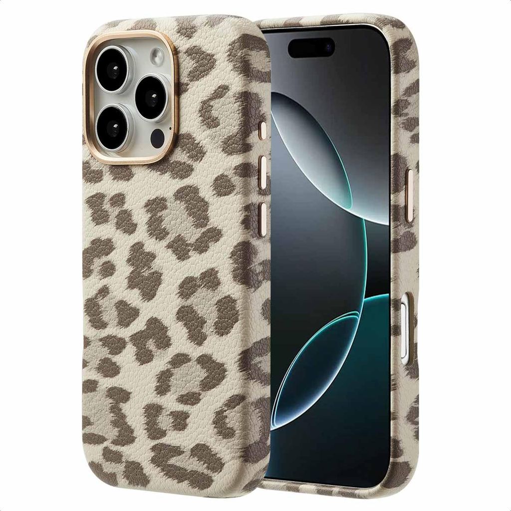 Housse arrière Selencia Sabi Panther Print avec MagSafe Image du produit 