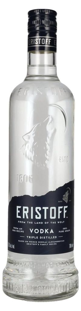 Eristoff Premium Vodka 37,5% Vol. 0,7l Produktbild 