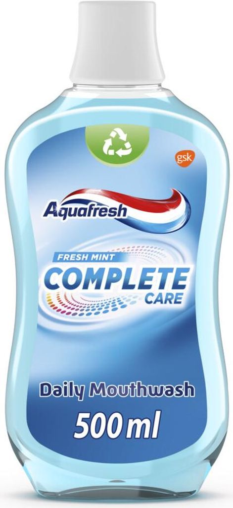Aquafresh Complete Care Mundwasser - Frische Minze - 500 ml - 1 Stück