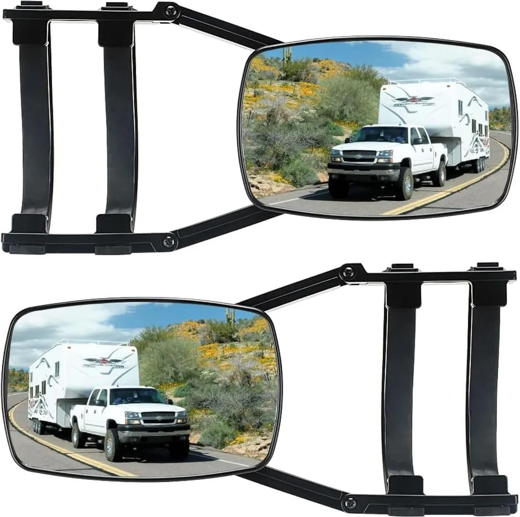Rétroviseurs caravane : éliminez les angles morts avec ces miroirs x2