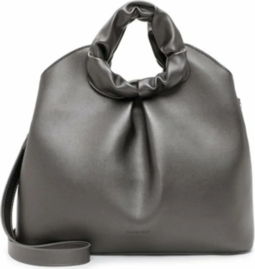 SURI FREY TechBag Shopper: Borsa a Spalla Grigia Vegan PETA