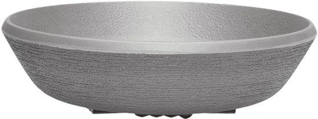 Plateaux incassables en mélamine noire 21 cm, service table design