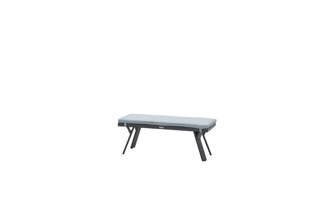 A bench on a white background.