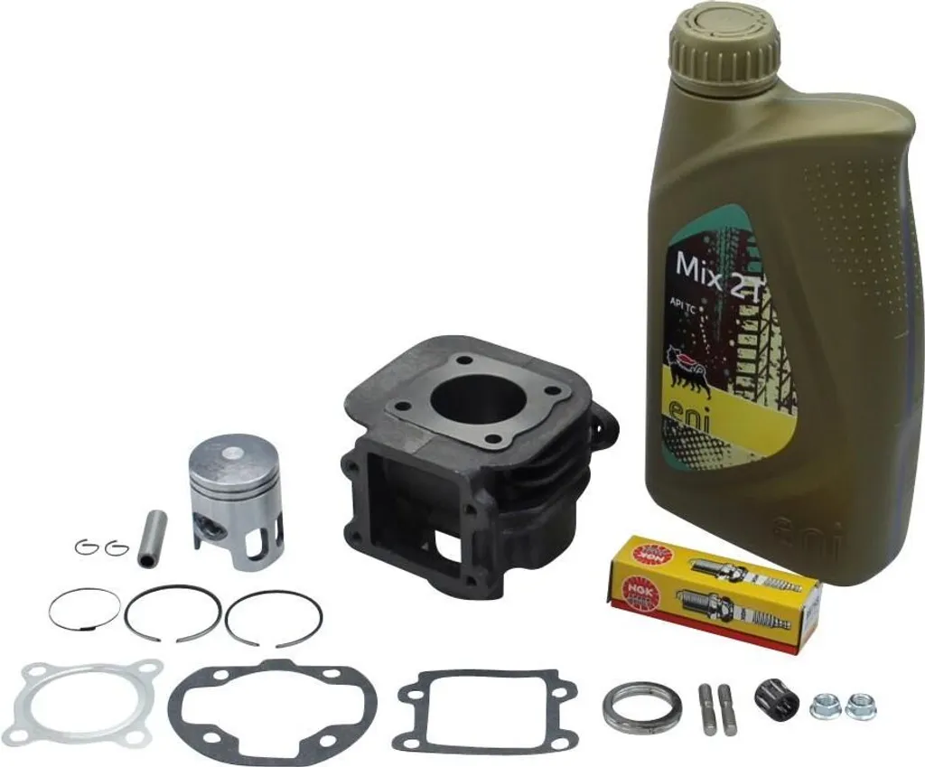 Kit cylindre 40mm Minarelli AC Vertical en fonte pour MBK Booster et BWS