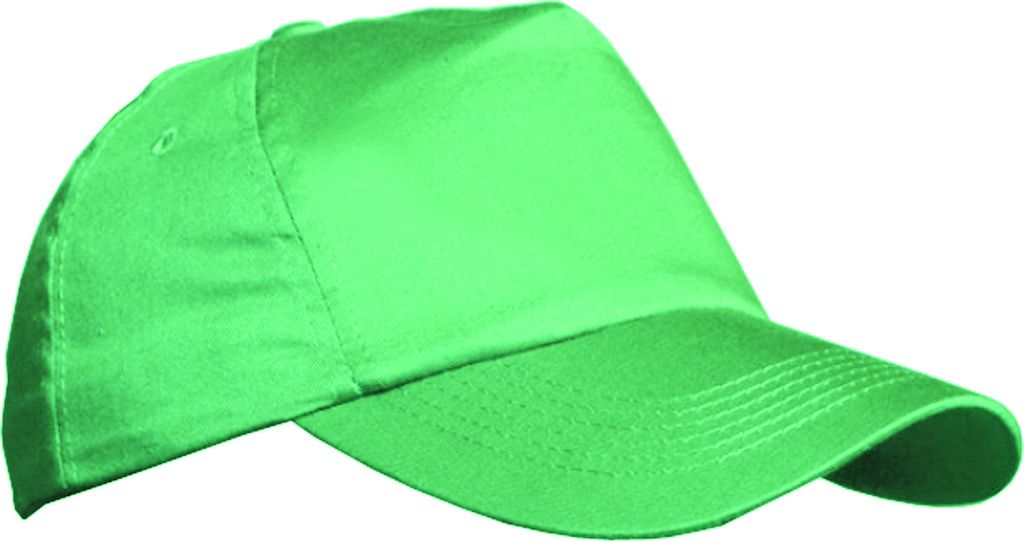 Result Baseball Kappe einfärbig (2 Stück/Packung) BC4235 (Einheitsgröße) (Grün)