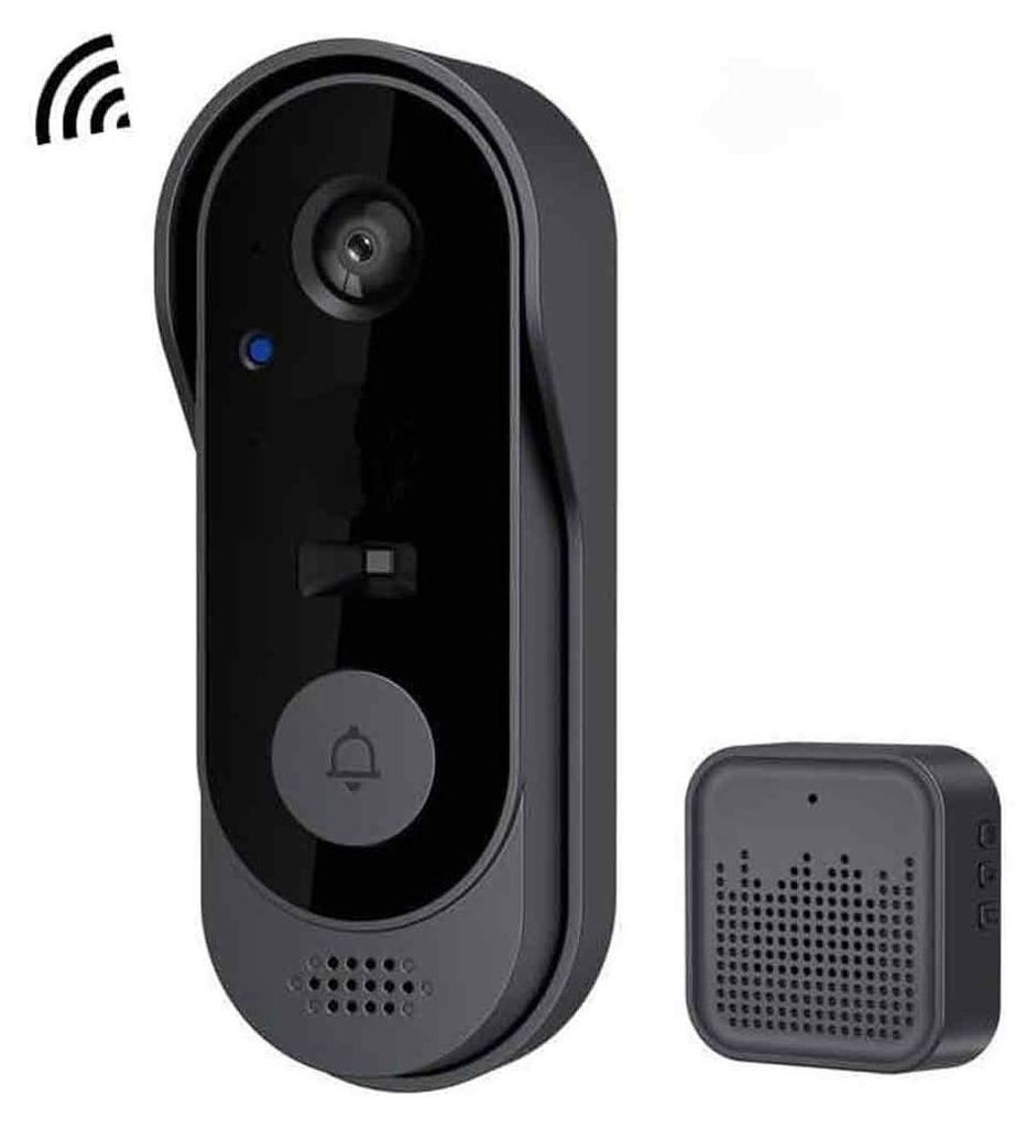 Smart WLAN Videosprechanlage mit 2K Kamera und Kamera – Schlosssprechanlage mit Navigation, PIR-Personalisierung, Web-Audio, Tuya Smart Home Steu...
