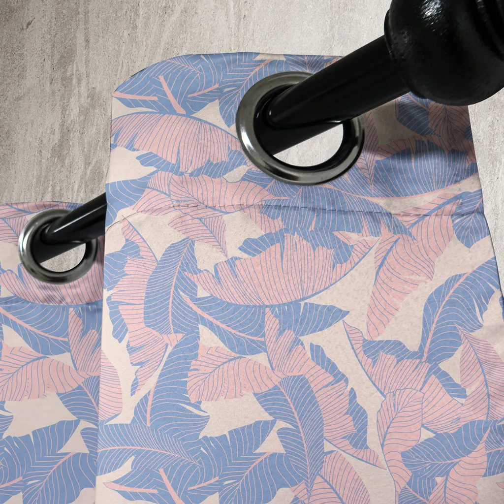 Tenda Tropicale ABAKUHAUS 280x225cm | Stampa Palma e Colori Pastello - 4