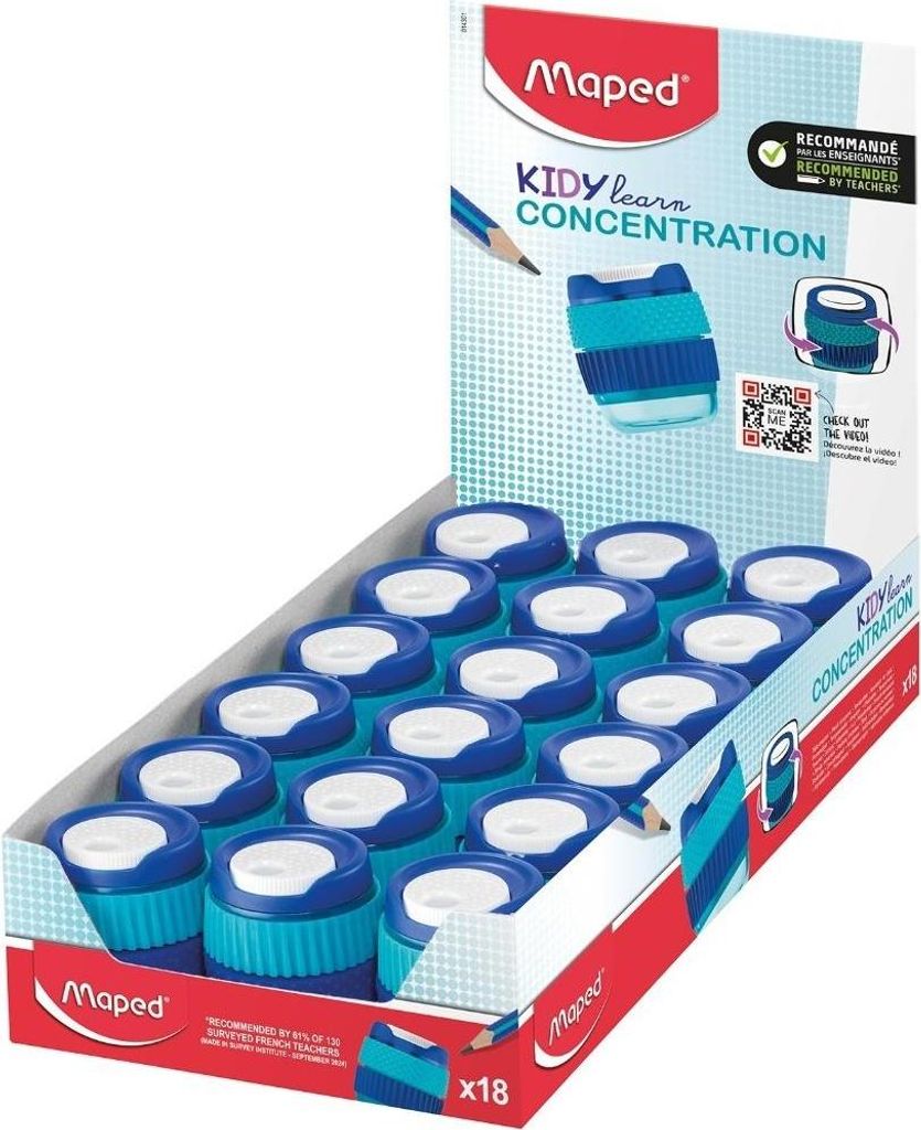 Maped 14301 Maped Spitzdose KIDY learn CONCENTRATION, Zdjęcie produktu 