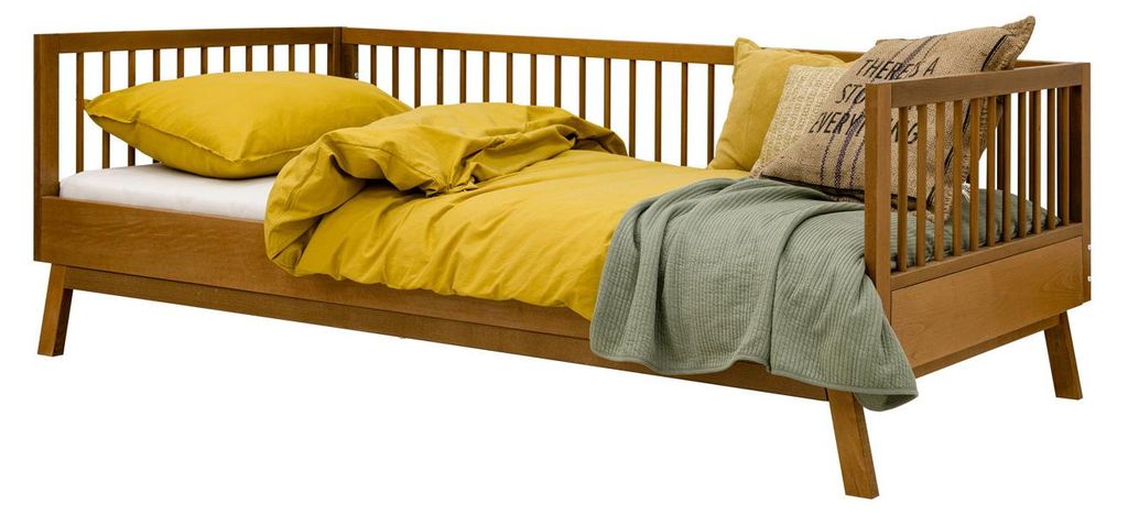 Bopita Kaleo Bett 90 x 200 cm - Dune / Rose Wood Produktbild 