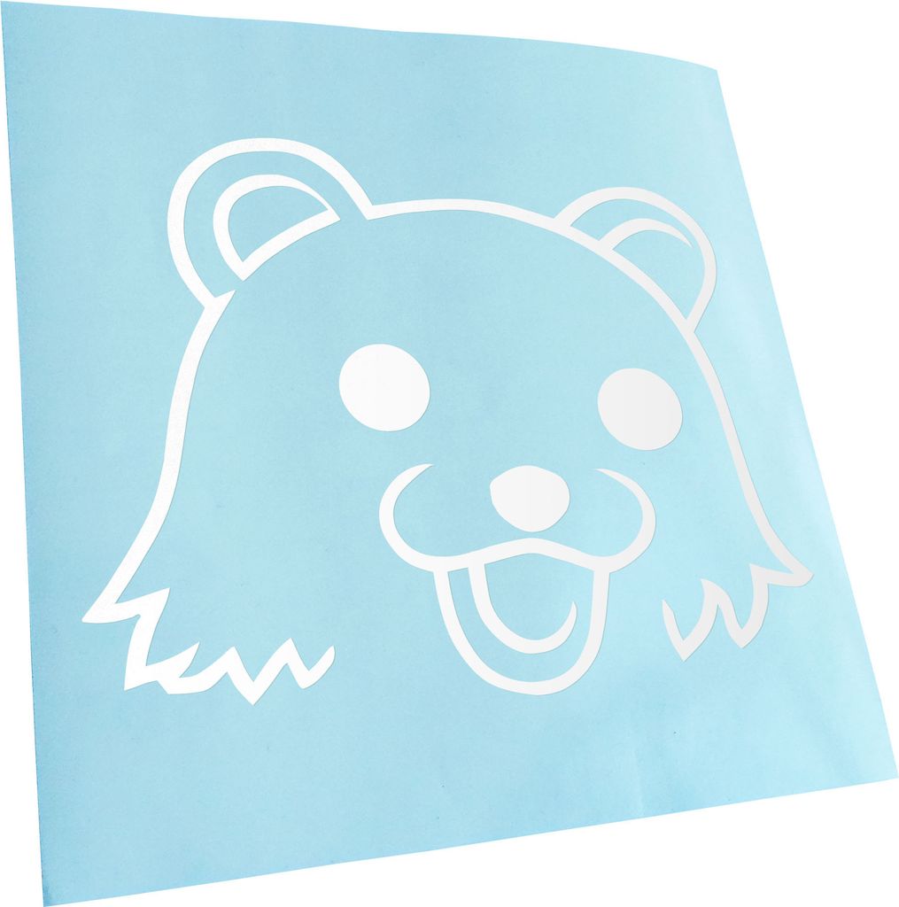 Pedobär/Pedobear - in 3 Größen erhältlich Heckscheibenaufkleber Carsticker Decal
