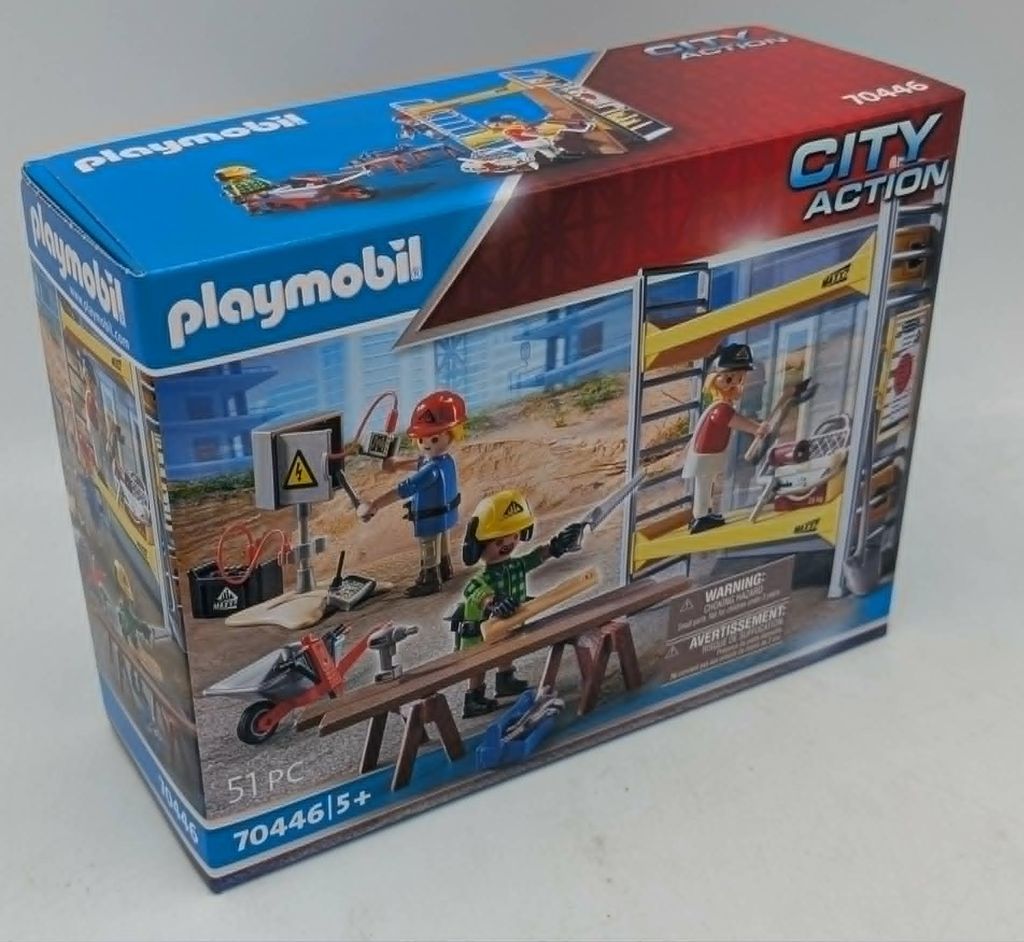 PLAYMOBIL® Konstruktions-Spielset "Baugerüst mit Produktbild 
