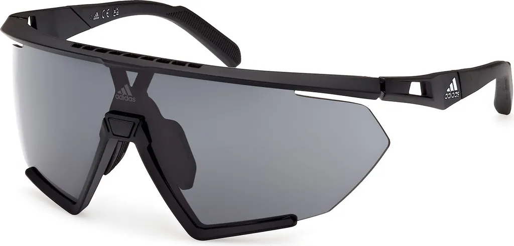Lunettes Adidas SP0071 pour Sport et Outdoor : Look Noir Mat Masculin