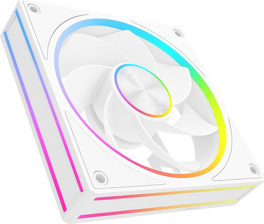 volcano loop 120 argb weiß umkehrlüfter