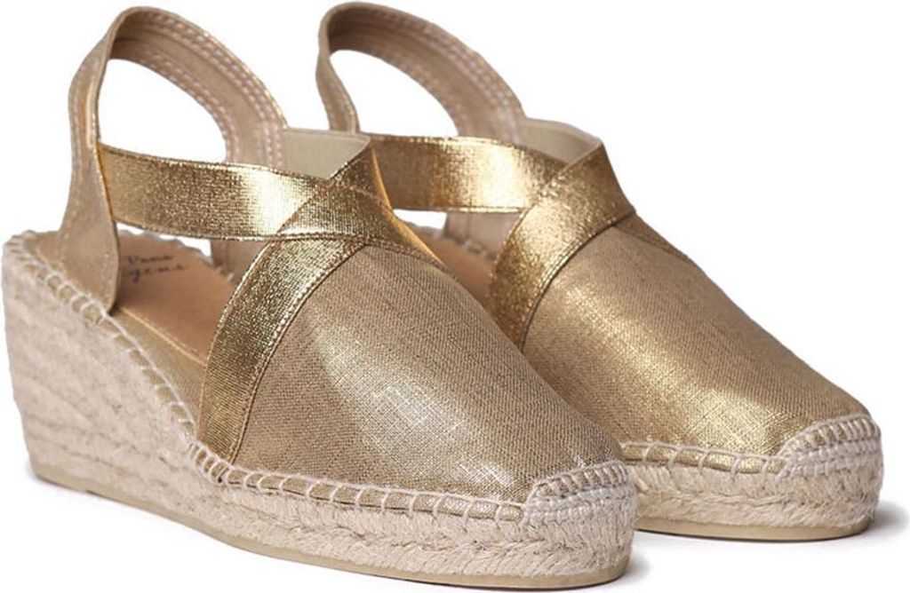 Toni Pons Fabi Keil-espadrilles Golden EU 39 Damen Golden EU 39