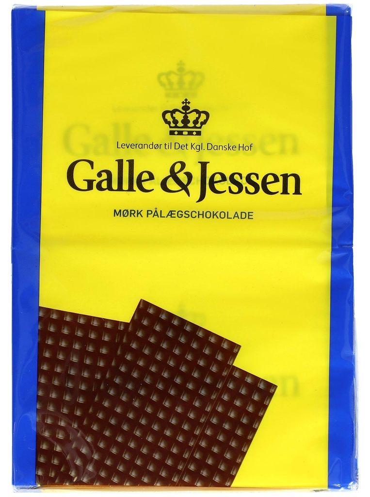 Galle & Jessen Mørk Czekolada gorzka 2x108g - Czekolada do Zdjęcie produktu 