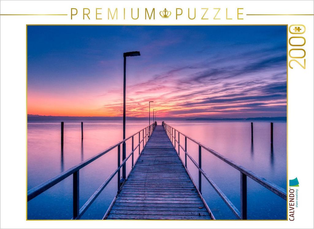 CALVENDO Puzzle Abendlicht | 2000 Teile Lege-Größe 90x67cm Foto-Puzzle für glückliche Stunden