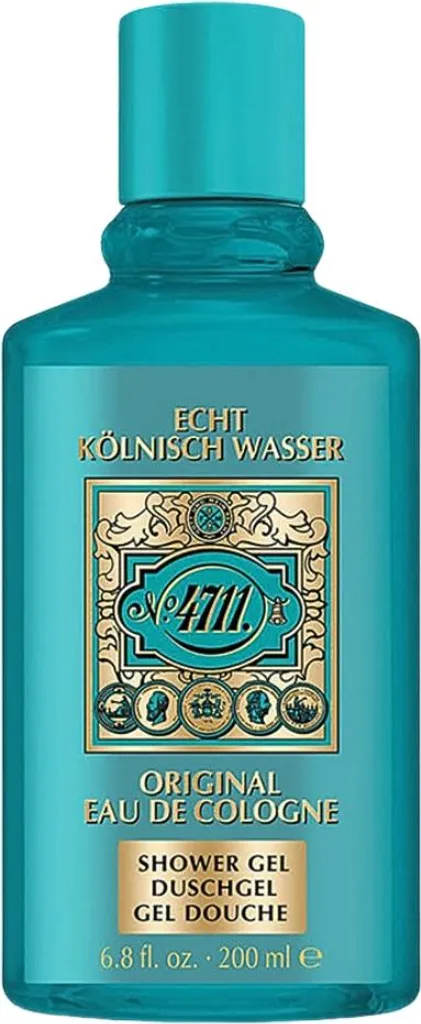 4711 Gel Douche Fraîcheur Intense Pack 4x200ml Véritable Cologne
