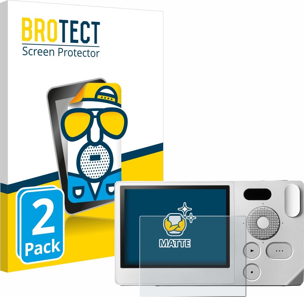 2x BROTECT Schutzfolie für Sigma BF Displayschutz Displayschutzfolie Folie Matt Entspiegelungsfolie