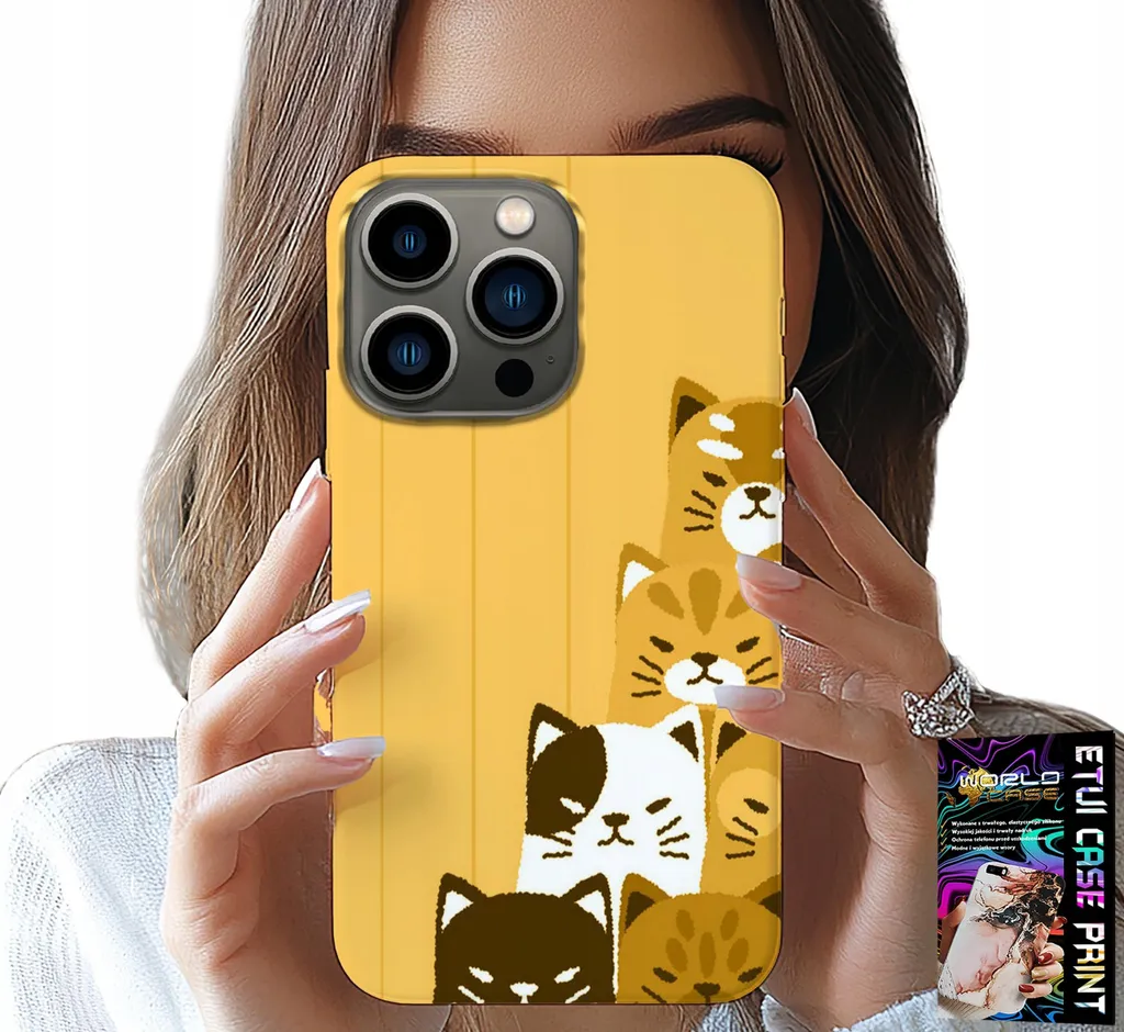 Custodia Per Iphone 16 Pro Max - Love Cat, Disegni Con Gatti, Custodia + Vetro