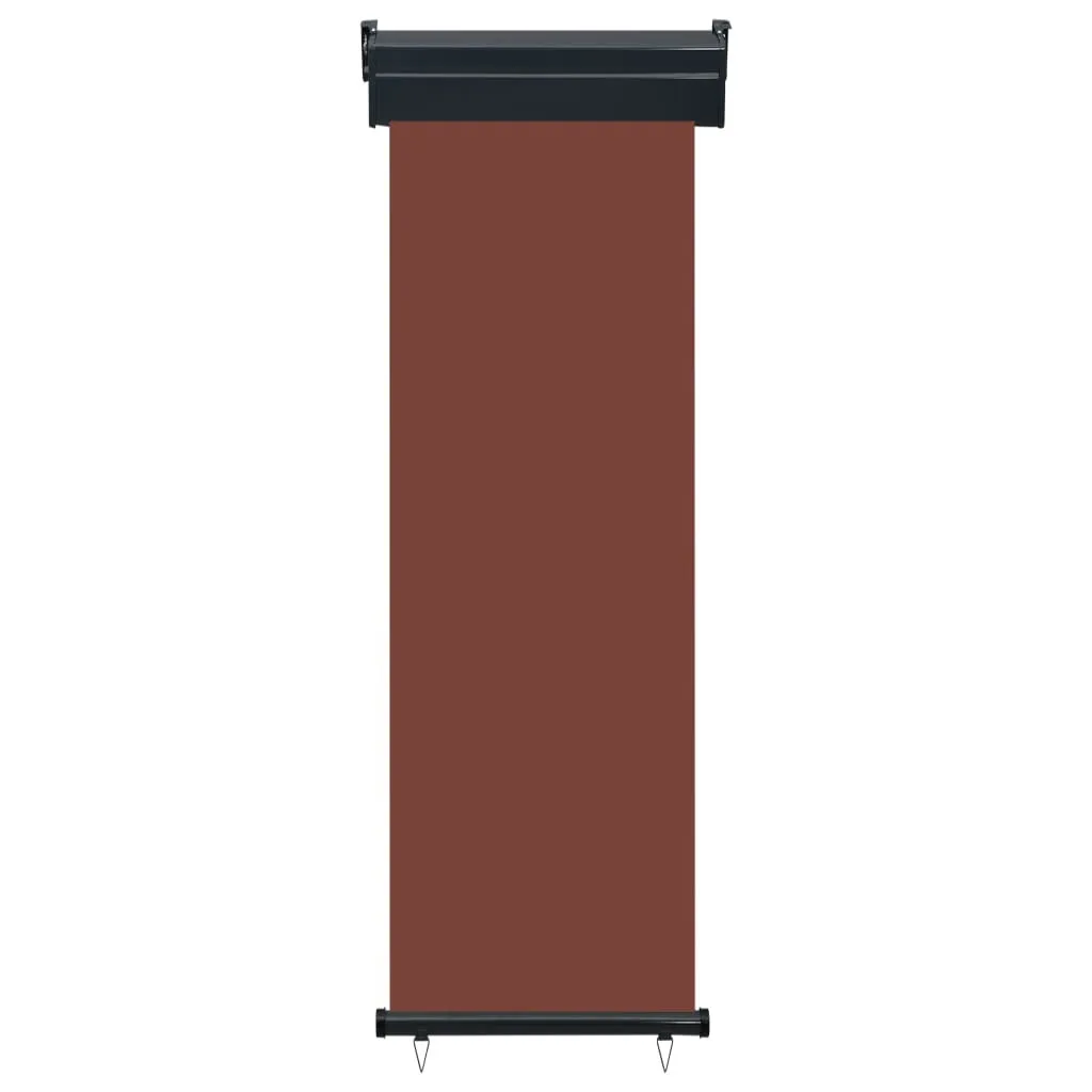 Tendalino Laterale Marrone 65x250 cm per Balcone Elegante | vidaXL