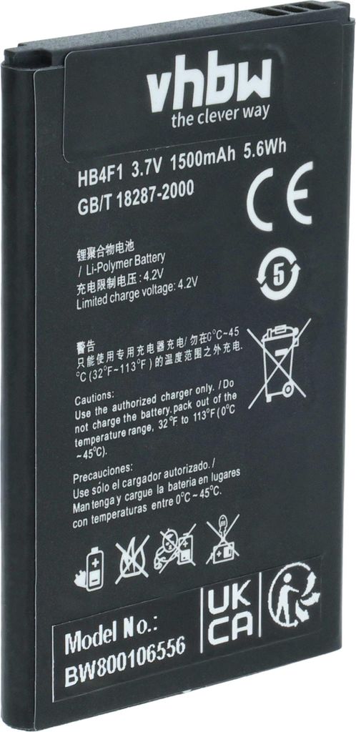 vhbw Akku kompatibel mit 4G System XSBox GO Router Modem Produktbild 