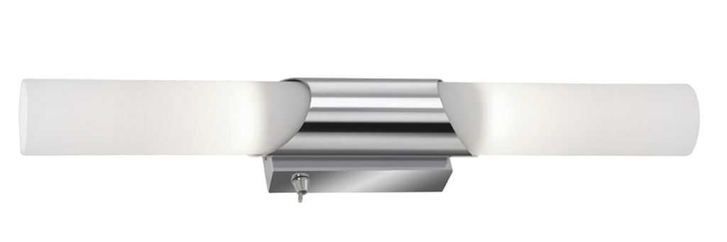 Briloner Bad Wandleuchte Spiegellampe 2-flammig E14 Chrom Produktbild 