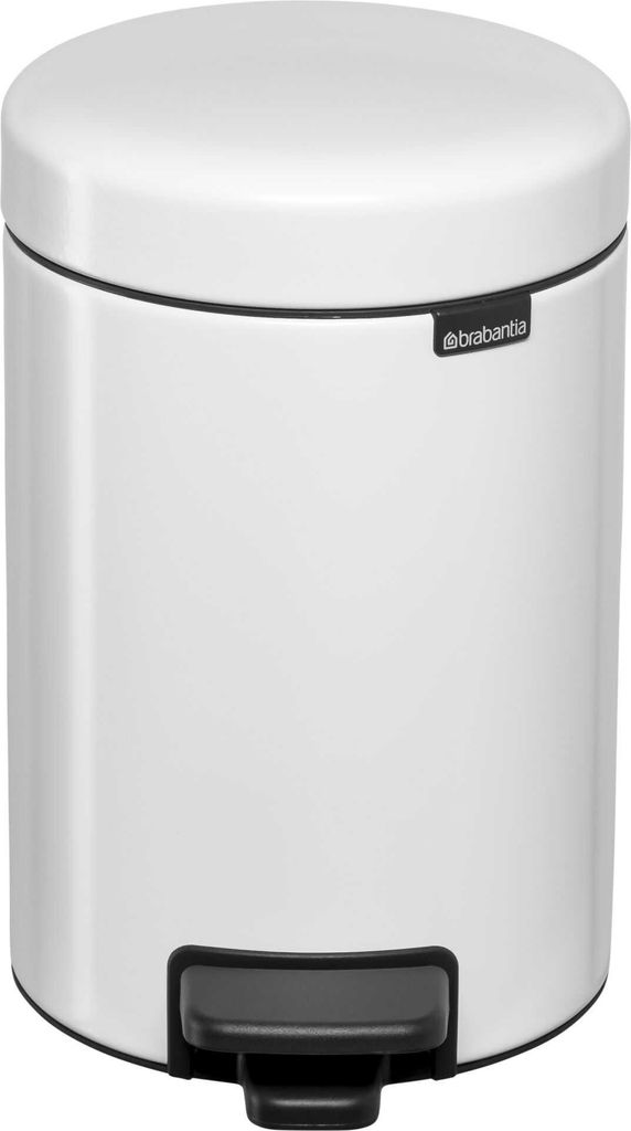 Brabantia 112126 Mülleimer 3 l Rund Weiß (11 21 26) Immagine del prodotto 