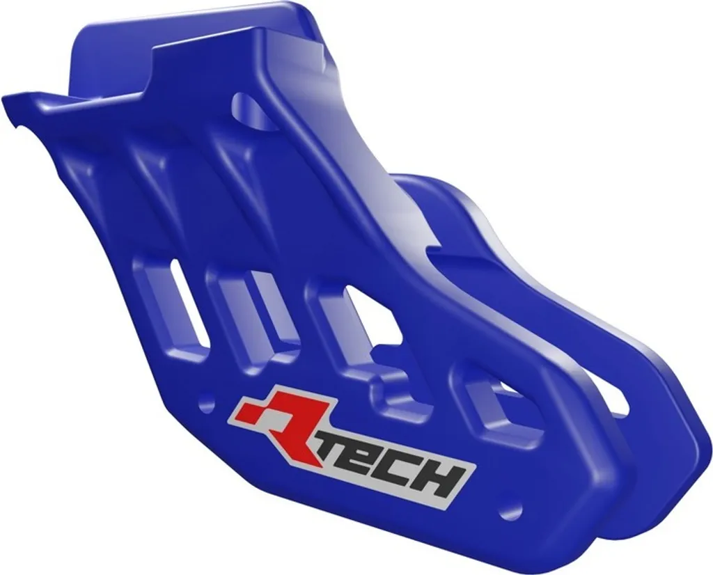 Guide-chaîne arrière RACETECH T7 Revolution bleu pour moto Yamaha