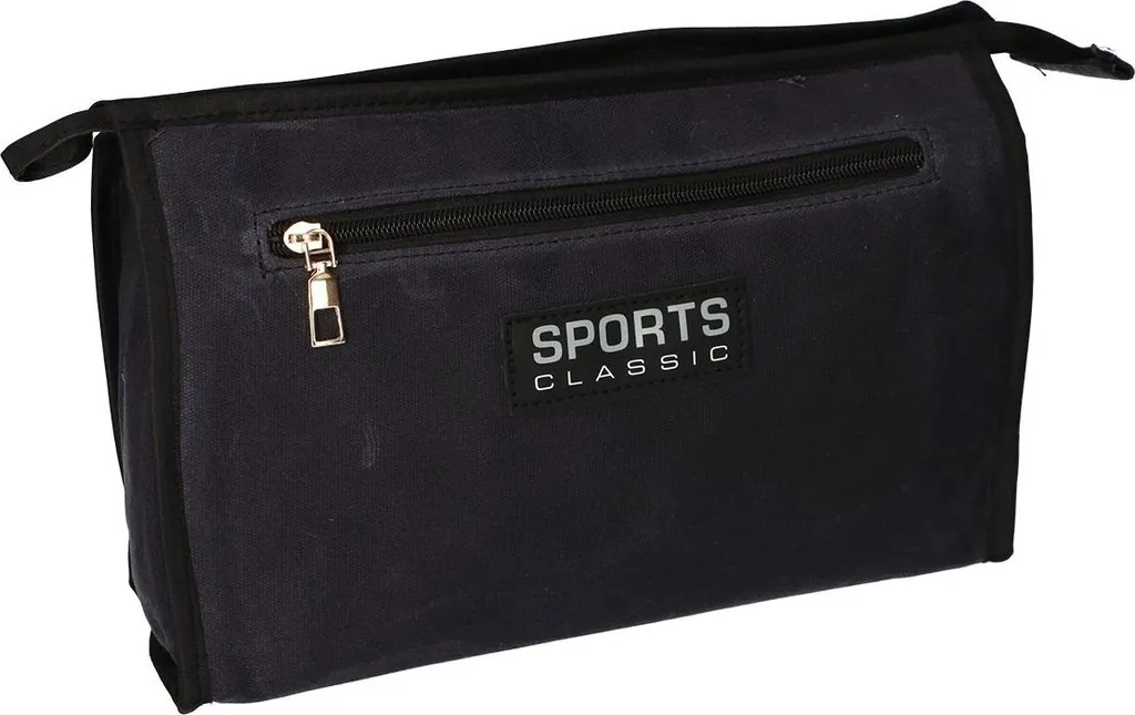 Borsa da Viaggio Toilette Blu Militare-Viola 30x24cm | Beauty Case XL