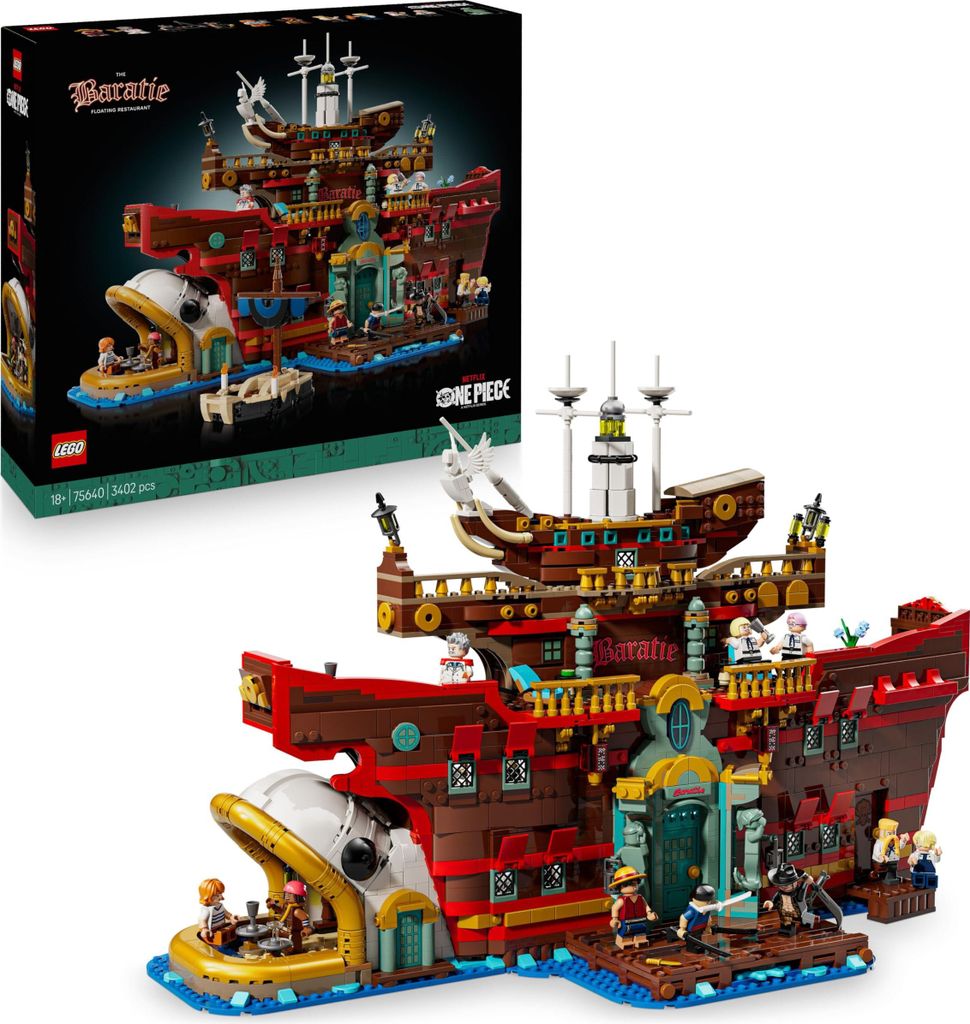 LEGO One Piece : Le restaurant flottant Baratie 75640 Image du produit 